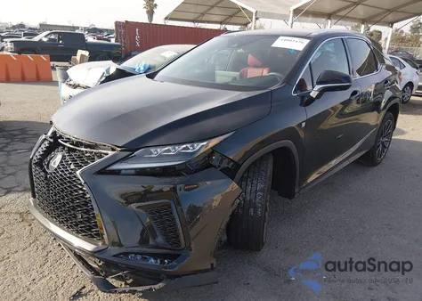 2022 Lexus Rx 350 F Sport Handling from USA, damaged, VIN 2T2YZMDAXNC350991